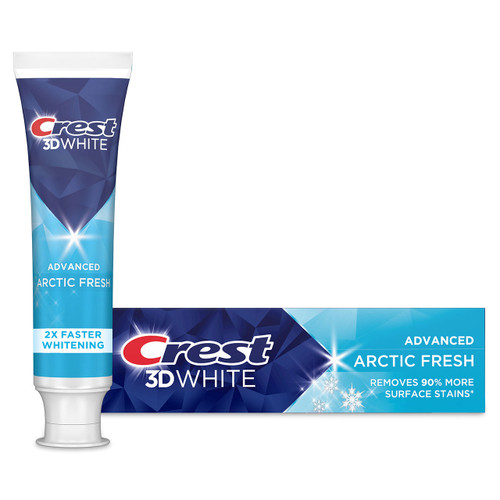 Crest 3DWhite Whitening Toothpaste, Advanced Arctic Fresh